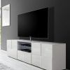 Modern Black Floor Glass Tv Stands With Mount (Photo 6 of 15)