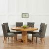 Oak Round Dining Tables and Chairs (Photo 3 of 25)