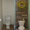 Wall Accents Behind Toilet (Photo 1 of 15)