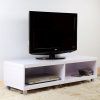 Tv Stands With 2 Open Shelves 2 Drawers High Gloss Tv Unis (Photo 14 of 15)