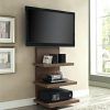Tv Stand : Black Glass And Metal Corner Tv Stand For Tvs Up To 50 pertaining to 2018 Tv Stands for Large Tvs (Photo 4271 of 7825)