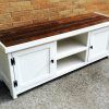 White Rustic Tv Stands (Photo 10 of 20)