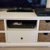 Tv Stands With Baskets (Photo 8 of 20)