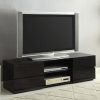 Tv Stands Fwith Tv Mount Silver/Black (Photo 4 of 15)