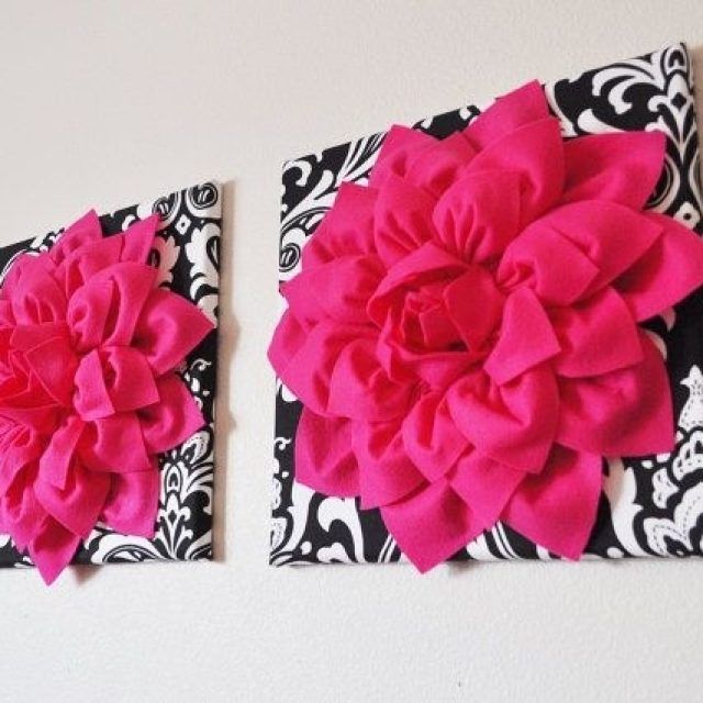 15 Ideas of Pink Canvas Wall Art