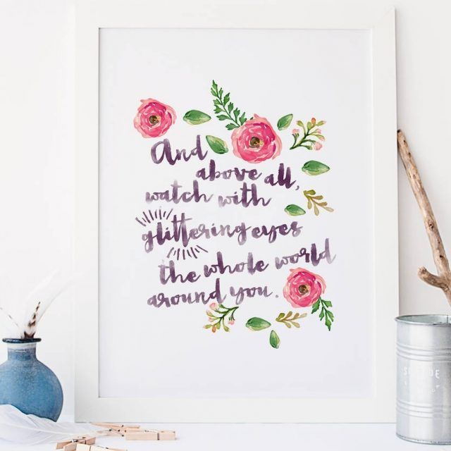 25 Photos Quote Wall Art