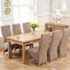 Dining Tables and Fabric Chairs (Photo 18 of 25)