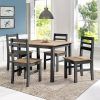 Castellanos Modern 5 Piece Counter Height Dining Sets (Photo 9 of 25)
