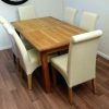 Oak Extending Dining Tables and 6 Chairs (Photo 19 of 25)