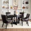 Caden 6 Piece Dining Sets With Upholstered Side Chair (Photo 20 of 25)