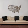 Usa Map Wall Art (Photo 11 of 20)