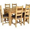 Oak Dining Tables and 4 Chairs (Photo 19 of 25)