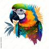 Parrot Tropical Wall Art (Photo 3 of 15)