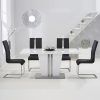 Gloss White Dining Tables and Chairs (Photo 5 of 25)