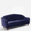 Blue Velvet Tufted Sofas (Photo 16 of 20)