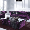 Velvet Purple Sofas (Photo 1 of 20)