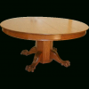 Round Pedestal Dining Tables With One Leaf (Photo 11 of 15)