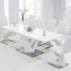 White Gloss Extending Dining Tables (Photo 4 of 25)