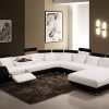 Black and White Sectional (Photo 1 of 15)