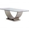 Brushed Steel Dining Tables (Photo 25 of 25)