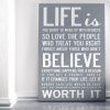 Inspirational Quote Canvas Wall Art (Photo 6 of 15)