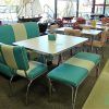 Bate Red Retro 3 Piece Dining Sets (Photo 17 of 25)