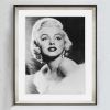 Marilyn Monroe Black and White Wall Art (Photo 13 of 20)