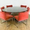 Retro Glass Dining Tables and Chairs (Photo 4 of 25)