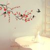 Red Cherry Blossom Wall Art (Photo 5 of 20)