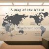 World Map Wall Art Stickers (Photo 9 of 20)