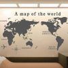 Wall Art Stickers World Map (Photo 13 of 25)