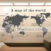 Wall Art Map of World (Photo 8 of 25)
