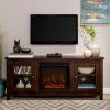 Electric Fireplace Tv Stands With Shelf (Photo 4 of 15)