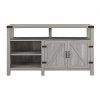 Walker Edison Farmhouse Tv Stands With Storage Cabinet Doors and Shelves (Photo 8 of 15)