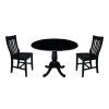 Bedfo 3 Piece Dining Sets (Photo 15 of 25)