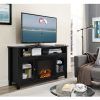 Wood Highboy Fireplace Tv Stands (Photo 13 of 15)