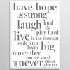 Large Canvas Wall Art Quotes (Photo 10 of 15)