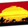 Lion King Canvas Wall Art (Photo 3 of 15)