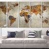 Maps Canvas Wall Art (Photo 2 of 15)