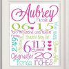 Personalized Nursery Canvas Wall Art (Photo 2 of 15)