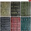 Wooden Word Art for Walls (Photo 17 of 20)