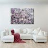 Abstract Floral Canvas Wall Art (Photo 3 of 15)