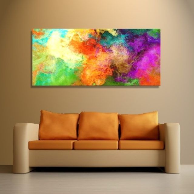 15 Best Collection of Colourful Abstract Wall Art