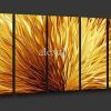 Abstract Metal Wall Art Painting (Photo 8 of 15)