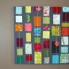 Fabric Square Wall Art (Photo 2 of 15)