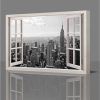 Black and White New York Canvas Wall Art (Photo 16 of 20)