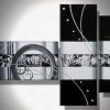 Black and White Abstract Wall Art (Photo 15 of 20)