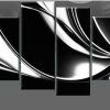 Black and White Abstract Wall Art (Photo 8 of 20)