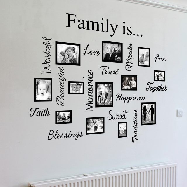 20 Best Collection of Family Wall Art Picture Frames