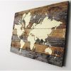 World Map Wall Art Framed (Photo 12 of 20)